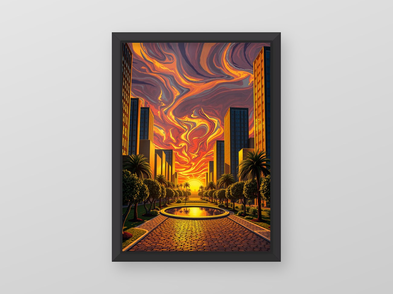 Urban Dusk Reverie