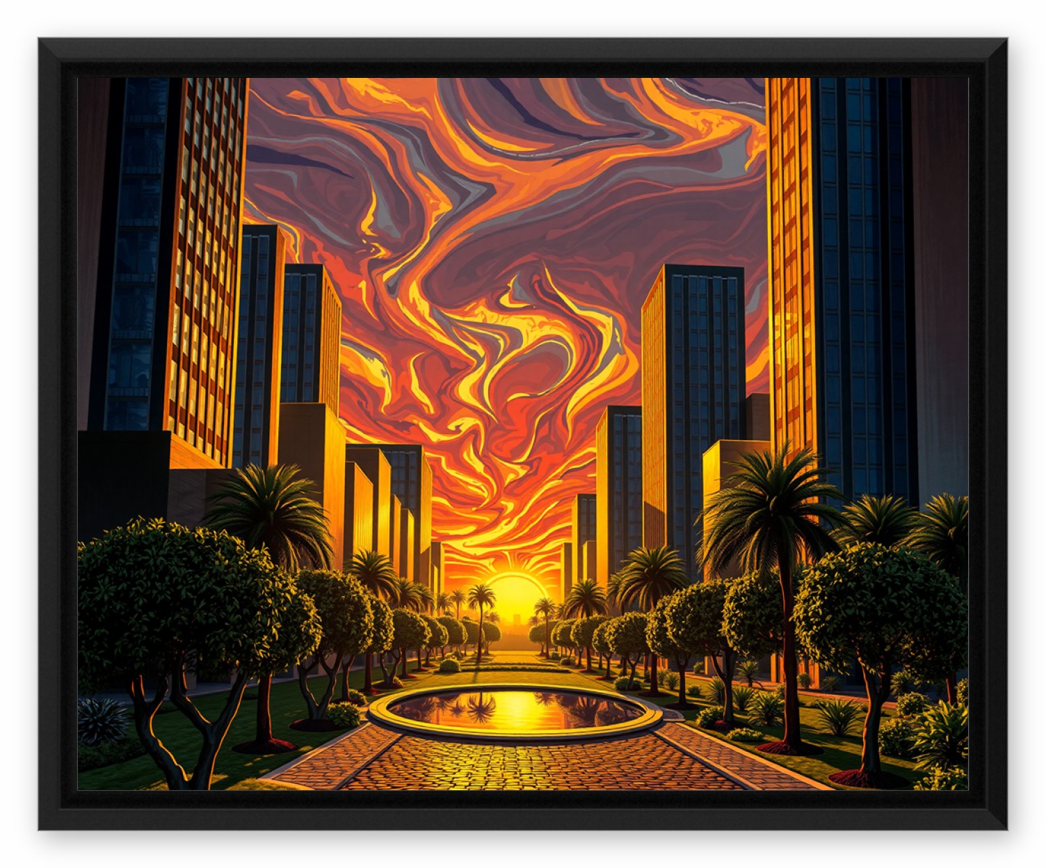 Urban Dusk Reverie