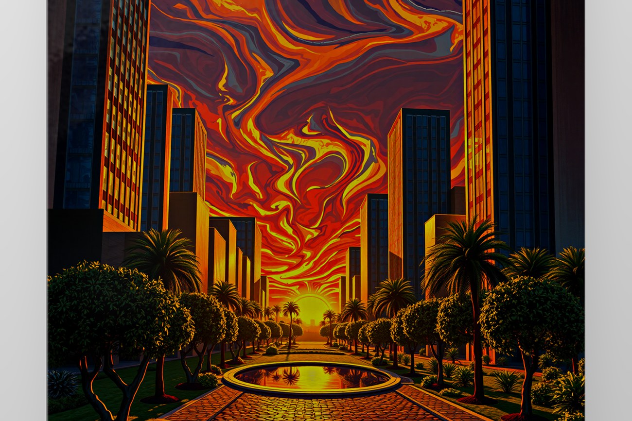 Urban Dusk Reverie