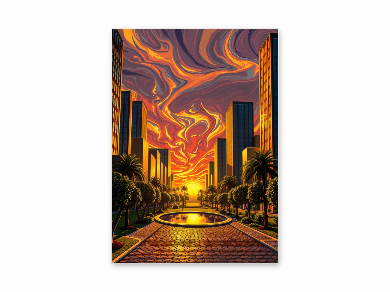 Urban Dusk Reverie