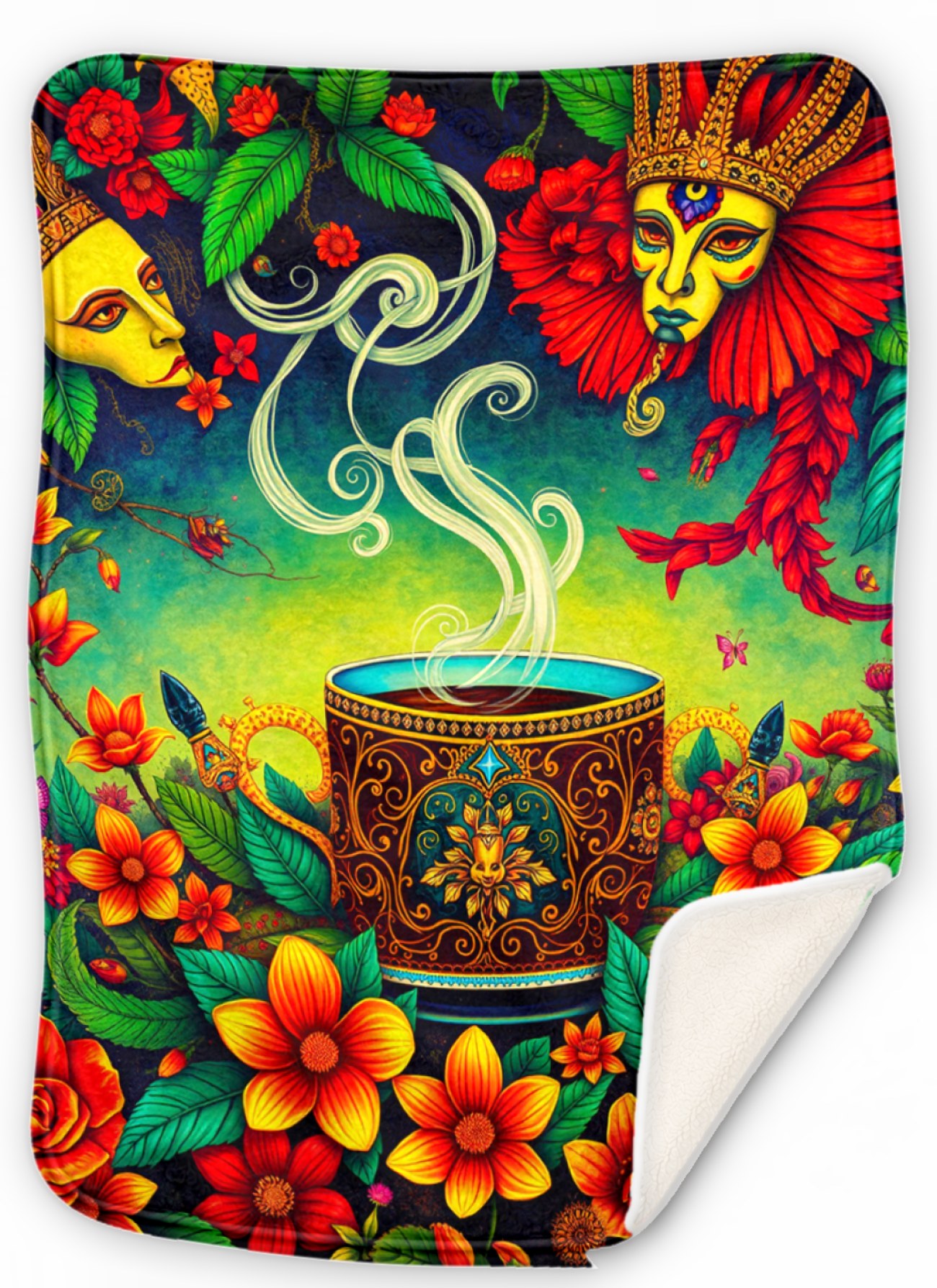 Reverie of Petal and Steam