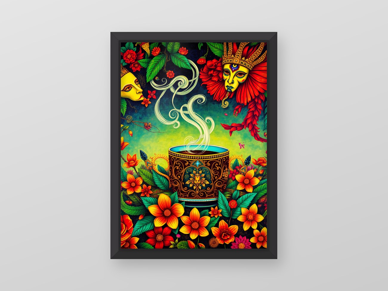 Reverie of Petal and Steam
