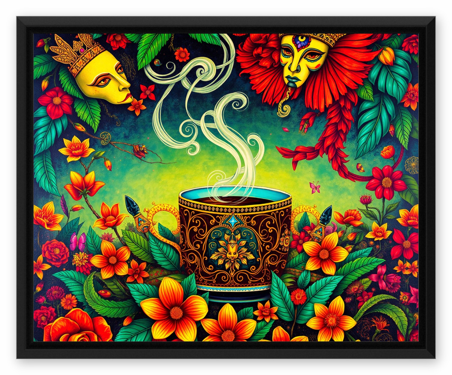 Reverie of Petal and Steam