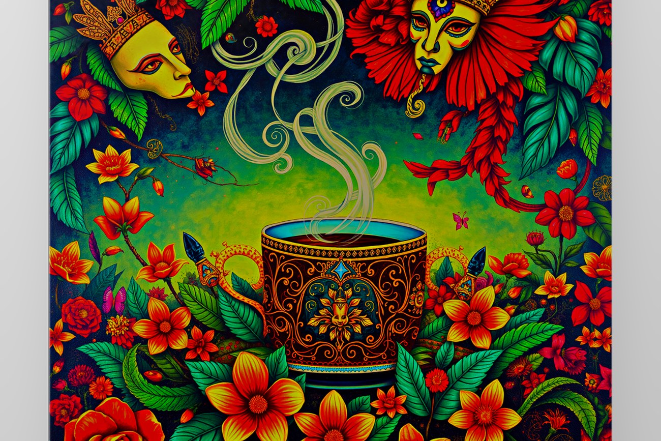 Reverie of Petal and Steam