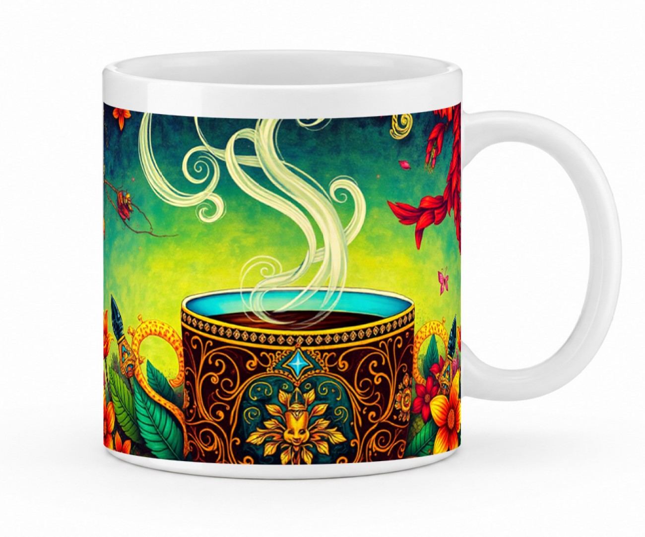 Reverie of Petal and Steam