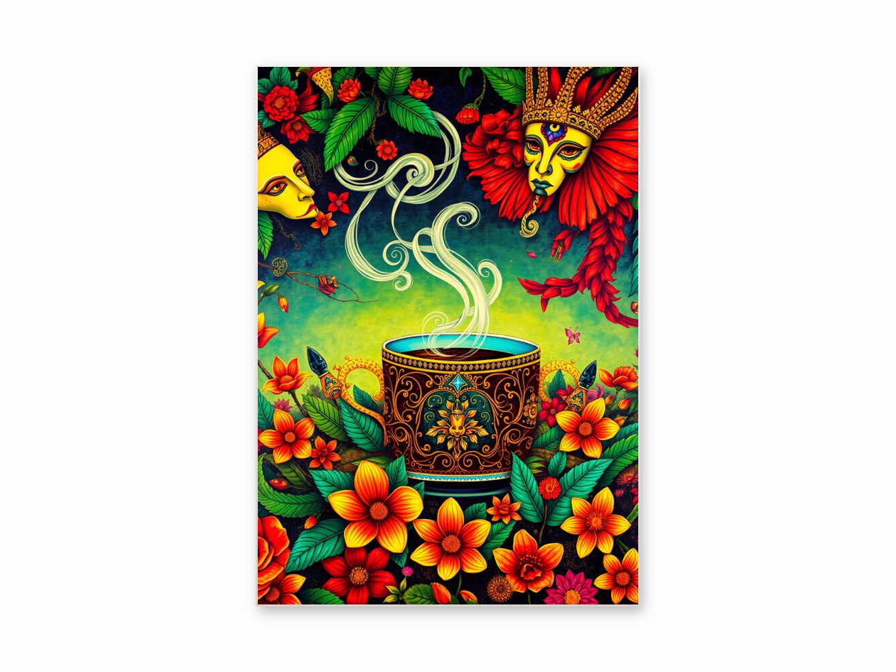Reverie of Petal and Steam